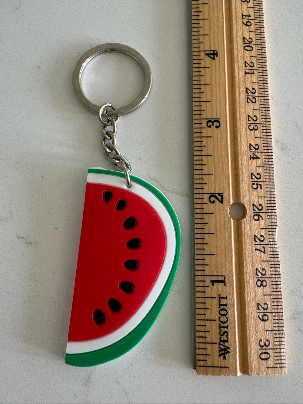Watermelon slice Keychain - Picture 4 of 5